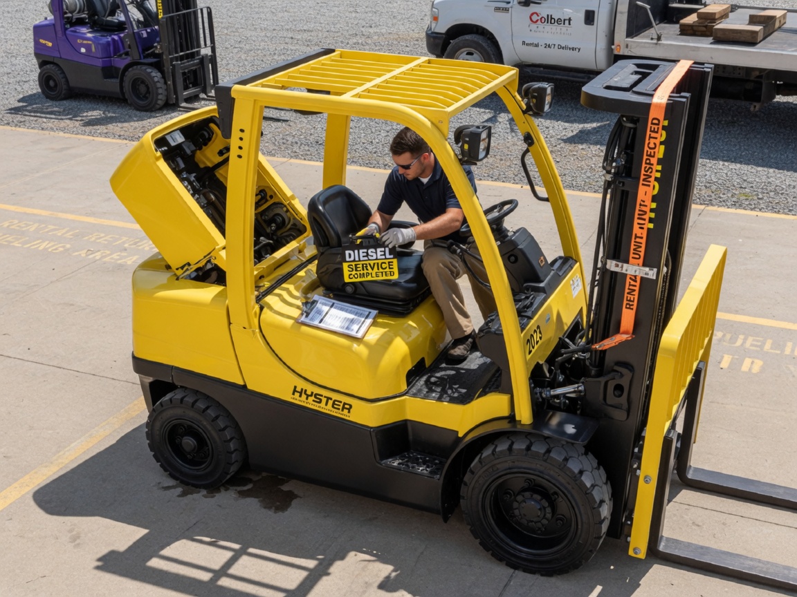 Diesel Forklift Rental services