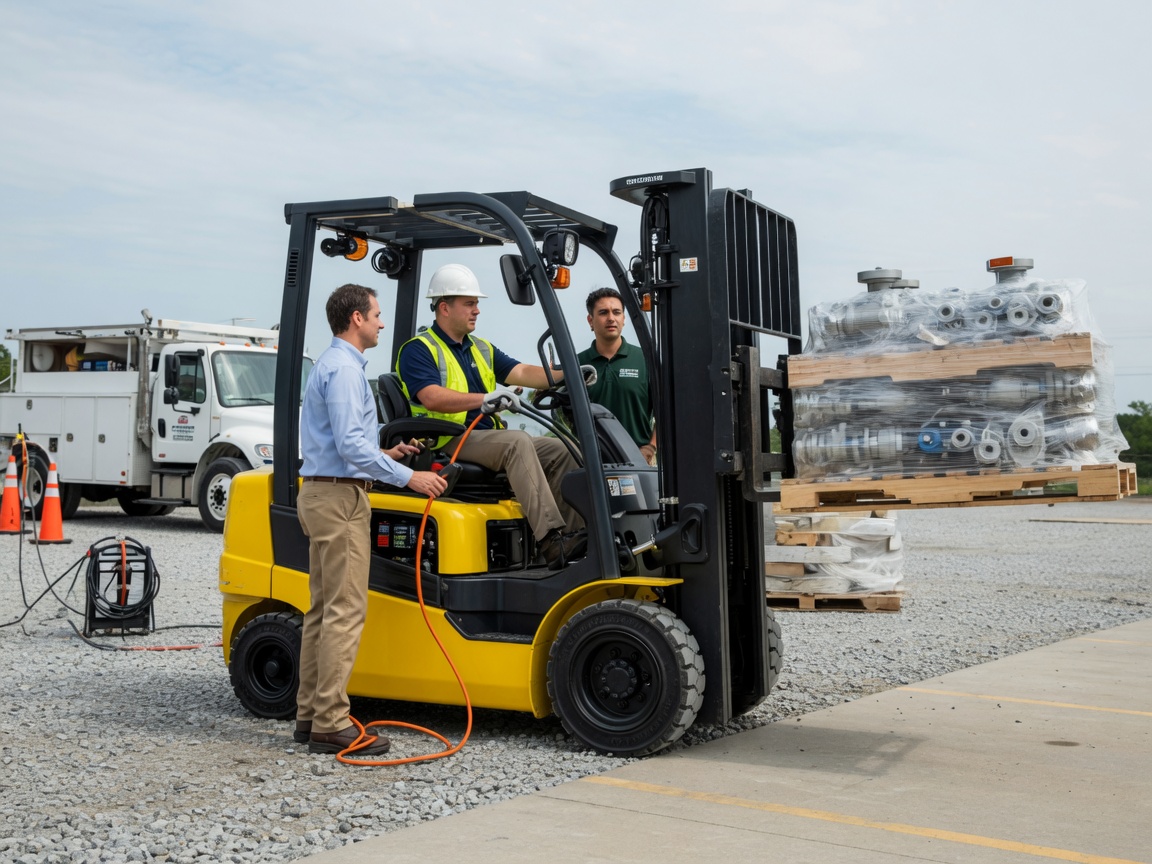 Electric Forklift Rental services