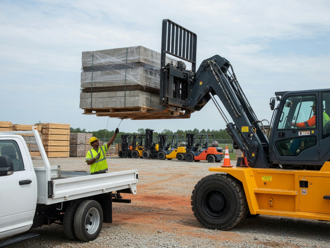 High Capacity Forklift Rental services