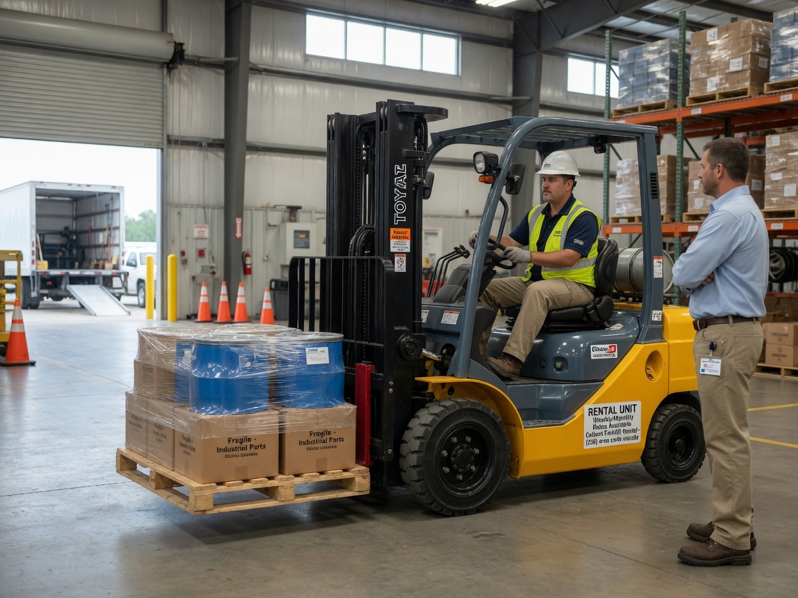 Warehouse Forklift Rental services